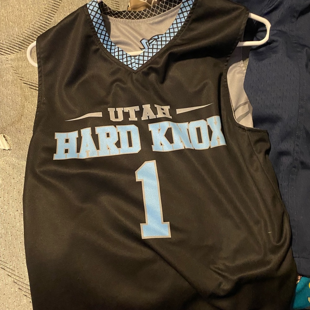 Hard Knox blue and black jersey xl